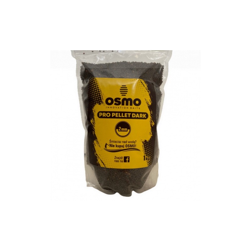 Osmo Pro Pellet Dark – pellet rybny z Green Betain do feedera i methody