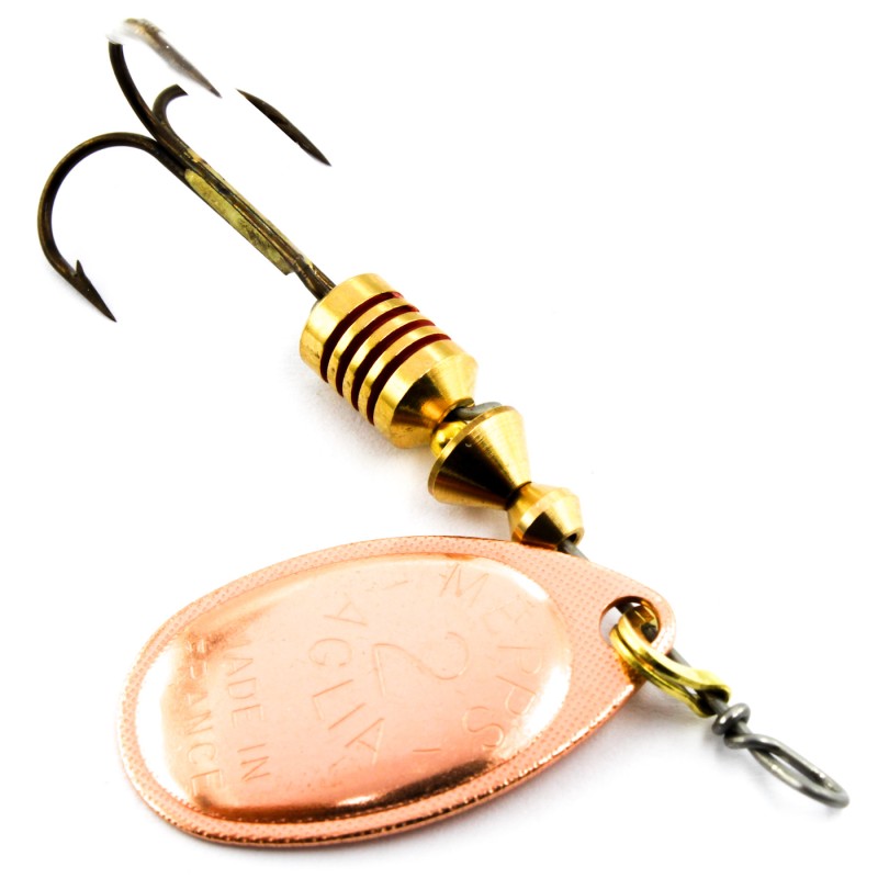 Mepps Aglia miedziana nr 2 – błystka obrotowa 4,5 g na pstrągi i okonie