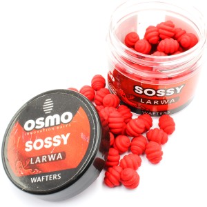Osmo Sossy Mini Larwa Wafters – pikantna przynęta o zapachu kiełbasy