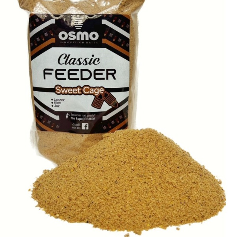 Zanęta Sweet Cage Osmo – słodka zanęta feederowa o grubszej frakcji