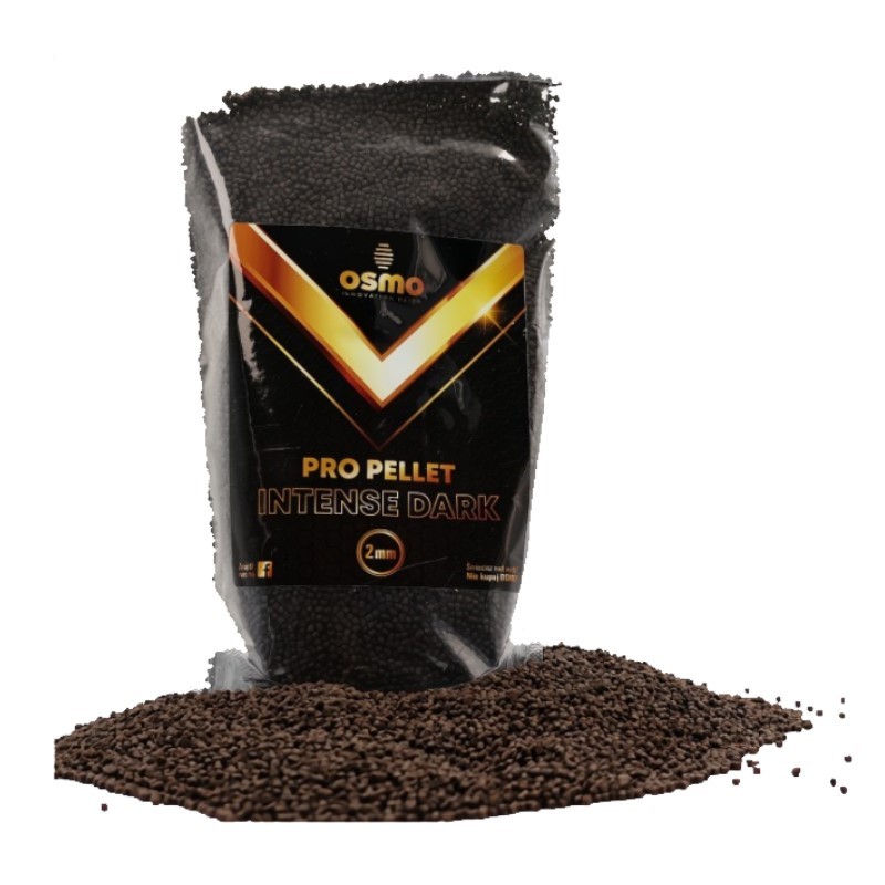 Osmo Pro Pellet Intense Dark 900g | Ciemny pellet do method feedera