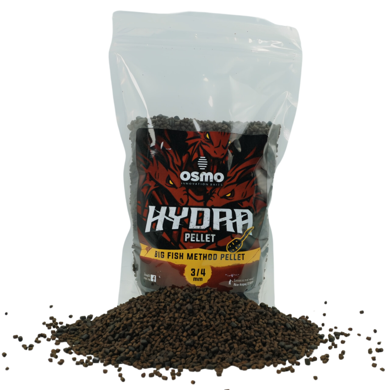 Osmo Hydra Big Fish Pellet 3/4 mm – 0.8kg | Wysokoproteinowy pellet method feeder