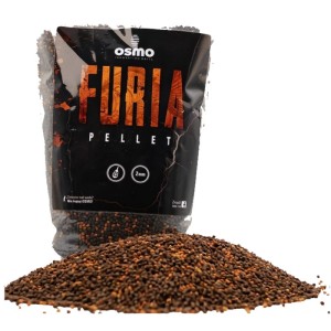 Osmo Pellet Furia 900g | Intensywny pellet do method feedera z kontrastem kolorów