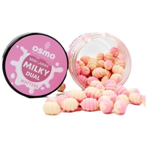 Osmo Mini Larwa Dual Milky | Dwukolorowa przynęta method feeder o aromacie karmelowo-waniliowym