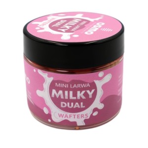 Osmo Mini Larwa Dual Milky | Dwukolorowa przynęta method feeder o aromacie karmelowo-waniliowym