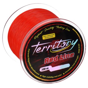 Żyłka karpiowa Mikado Territory Red 0,35mm 300m – widoczność i niezawodność