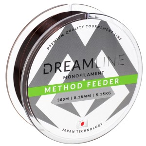 Żyłka Mikado Dreamline Method Feeder 0.18mm 300m – tonąca i czuła feederowa
