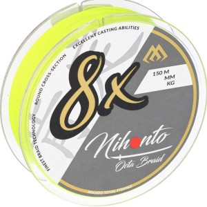 Mikado Nihonto Octa Braid 0,16mm 150m Fluo – moc i precyzja