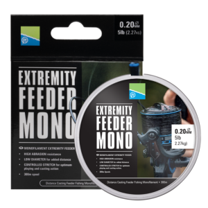 Żyłka Preston Extremity Feeder Mono 0.28mm 300m – do dalekich rzutów feeder