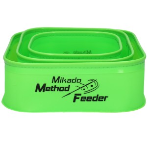 Zestaw pojemników EVA Mikado Method Feeder 007 – wodoodporne pojemniki feederowe