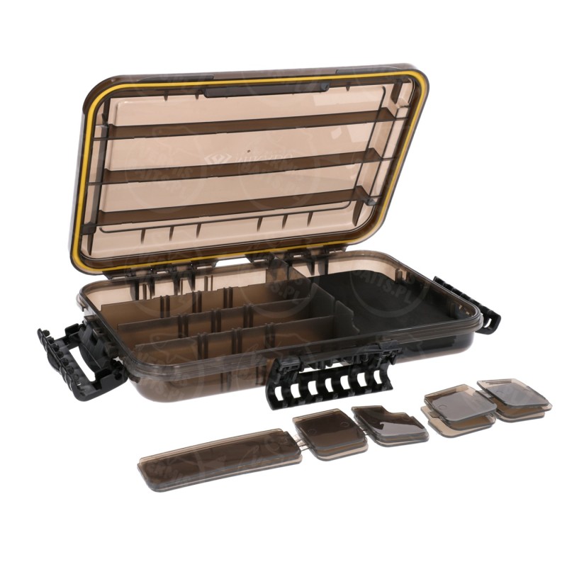 Pudełko Mikado M wodoodporne z uszczelką i pianką – ochrona przynęt