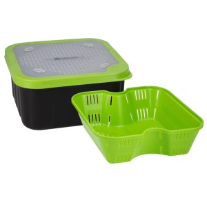 Pudełko Mikado Method 1,5L – z sitkiem do pelletu, zanęty i robaków