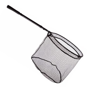 Podbierak automatyczny Mikado 130 cm z gumowaną siatką – szybki i praktyczny