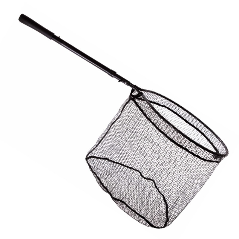 Podbierak automatyczny Mikado 130 cm z gumowaną siatką – szybki i praktyczny