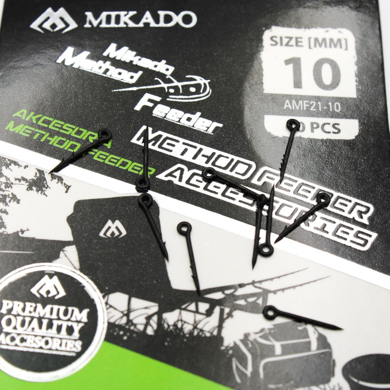 Igła Mikado Perfect Spike Method Feeder 10 mm (10 szt.) – profesjonalna igła do przynęt feederowych