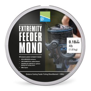 Żyłka Preston Extremity Feeder Mono 0.20mm 300m – precyzyjna żyłka feederowa