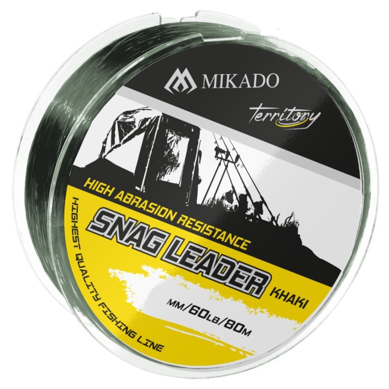 Przypon Strzałowy Mikado Snag Leader 0,50 mm Khaki – mocny i odporny