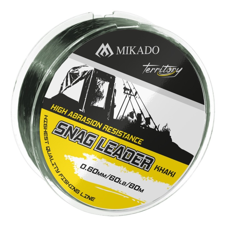 Przypon Strzałowy Mikado Snag Leader 0,60 mm Khaki – wytrzymały i maskujący
