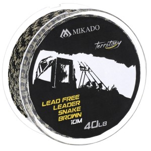 Przypon Mikado Lead Free Leader 40 lbs 10 m Jasny Camo – Ekologiczny i Skuteczny