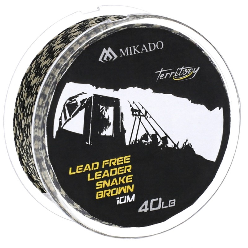 Przypon Mikado Lead Free Leader 40 lbs 10 m Jasny Camo – Ekologiczny i Skuteczny