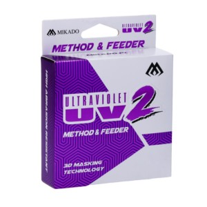 Żyłka Mikado UltraViolet 2 Method & Feeder 0.20mm 300m – wytrzymała i niewidoczna