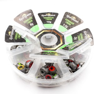 Czeburaszki z oczkiem Zestaw Spinbass Okoniowy