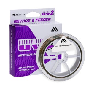 Żyłka Mikado UltraViolet 2 Method & Feeder 0.14mm 300m – finezyjna i mocna