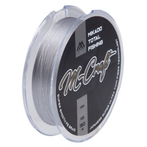 Plecionka Mikado M-Craft Braid 0.03 mm 150 m Gray – Ultralight i Wytrzymała