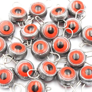 Czeburaszka z Oczkiem 4g Czerwona Fluo jasna