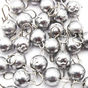 Czeburaszka składana 3g Srebrna Jig SpinBass