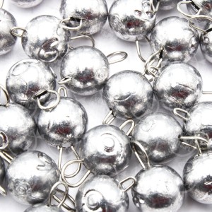 Czeburaszka składana 6g Srebrna Jig SpinBass