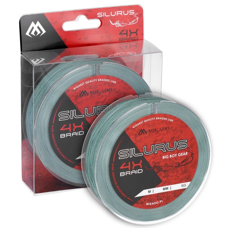 Plecionka sumowa Silurus 4x Braid 0.50 mm 300 m – ekstremalna wytrzymałość i odporność