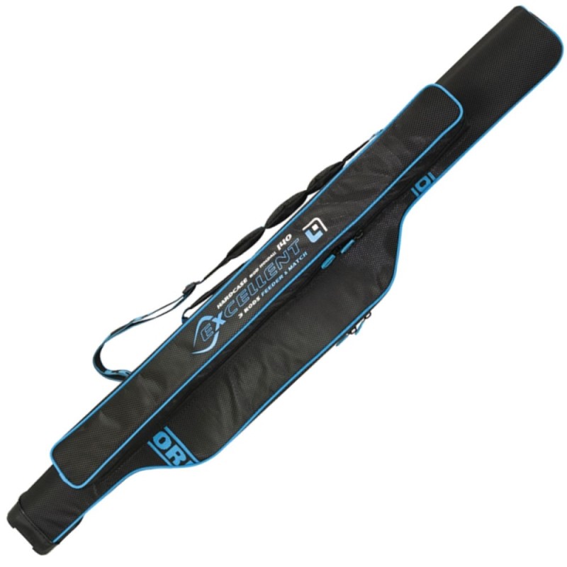 Pokrowiec na wędki Lorpio Excellent 140 cm – usztywniany, 3-komorowy, wodoodporny