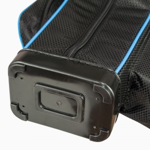 Pokrowiec na wędki Lorpio Excellent 140 cm – usztywniany, 3-komorowy, wodoodporny