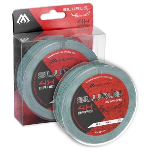 Plecionka sumowa Silurus 4x Braid 0.45 mm 300 m – ekstremalna wytrzymałość