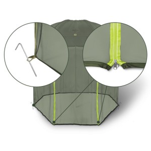 Moskitiera Delphin AntiFly 250 cm – Ochrona przed komarami dla wędkarzy