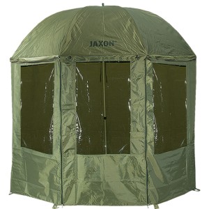 Parasol wędkarski Jaxon AK-KZS045 2,5 m z moskitierą – pełna ochrona i komfort