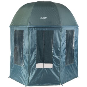 Parasol wędkarski Jaxon AK-PLX125TX 250 cm – pełna ochrona 360° z osłoną