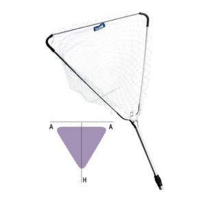 Podbierak Jaxon Metal Safe 210 cm – teleskopowy, z nylonową siatką