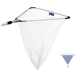 Podbierak Jaxon Metal Safe 260 cm – teleskopowy, metalowy, z nylonową siatką