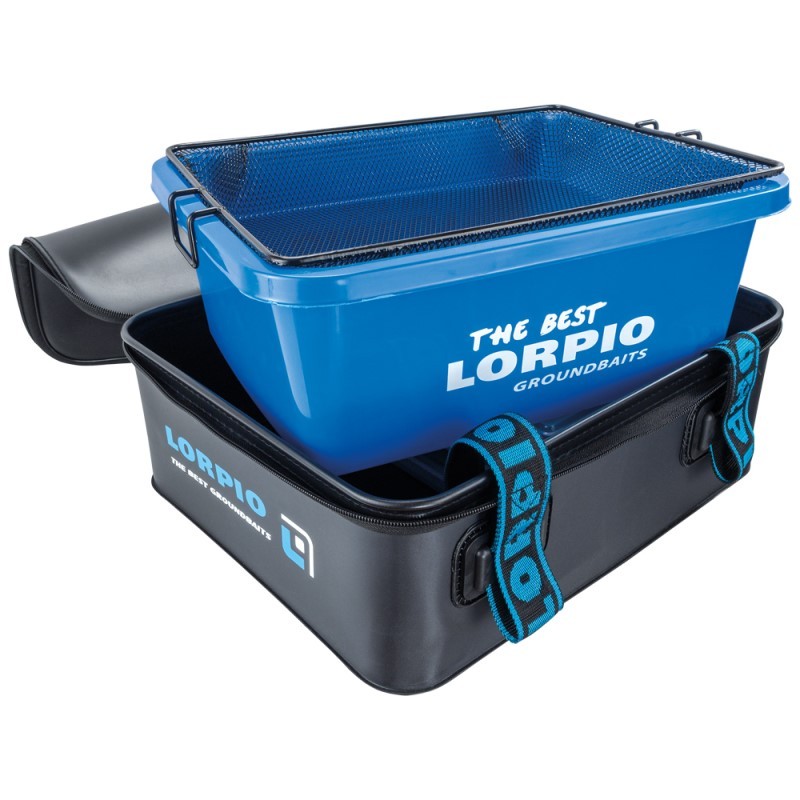 Zestaw Lorpio EVA Method Feeder Bowl Set 36×29×13 – kompaktowa kuwetka z sitem do zanęty