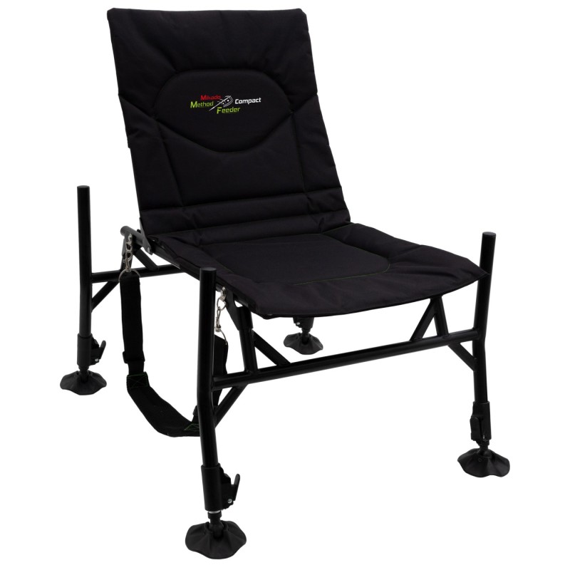 Fotel Method Feeder Compact Chair Mikado – mobilny fotel feederowy z regulowanymi nogami