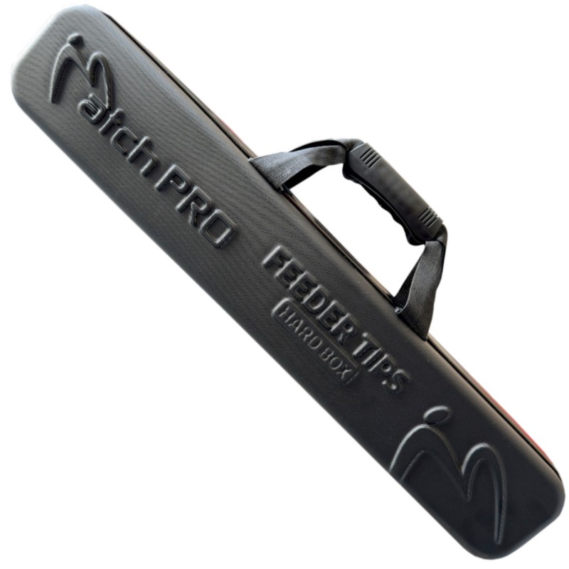 Pokrowiec Hard Box Feeder Tips 70cm MatchPro – futerał na 120 szczytówek feederowych