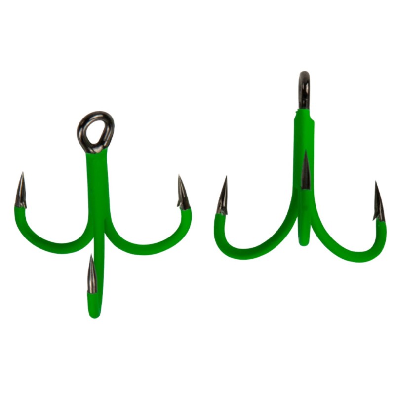 Kotwice Sumowe Madcat A-Static Treble 2/0 – 4 szt. | Ultraostre kotwice na suma