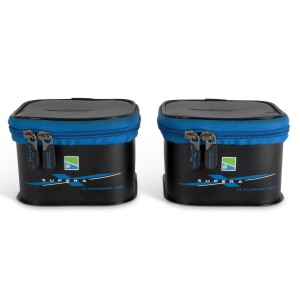 Pojemniki Preston Supera X EVA Accessory Cases XS (2 szt.) – kompaktowe i wodoodporne