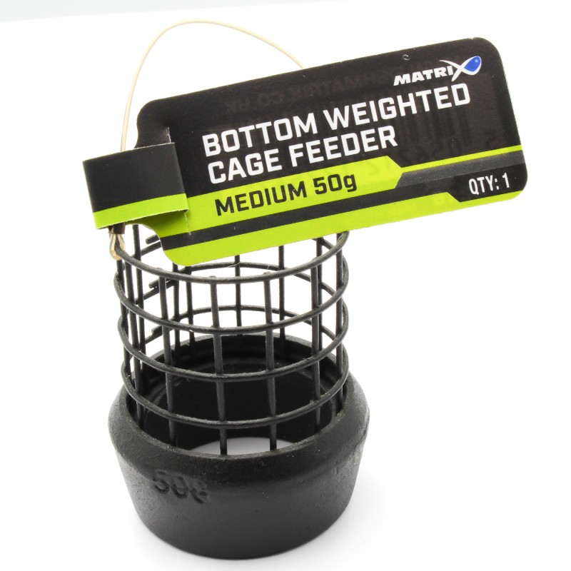 Matrix Bottom Weighted Wire Cage Feeder Medium 50g