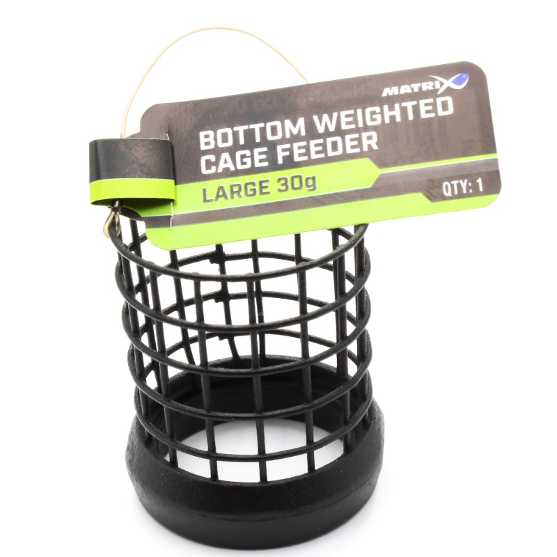 Matrix Bottom Weighted Wire Cage Feeder Large 30g