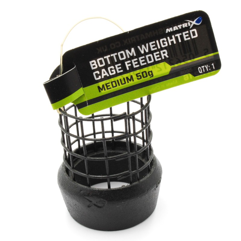 Matrix Bottom Weighted Wire Cage Feeder Large 50g