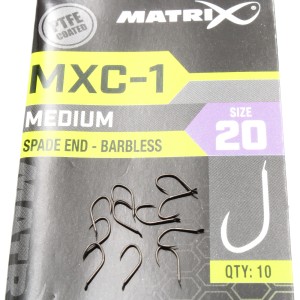 Haczyk Matrix Spade End MXC-1 Barbless, rozm.20