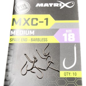 Haczyk Matrix Spade End MXC-1 Barbless, rozm.18